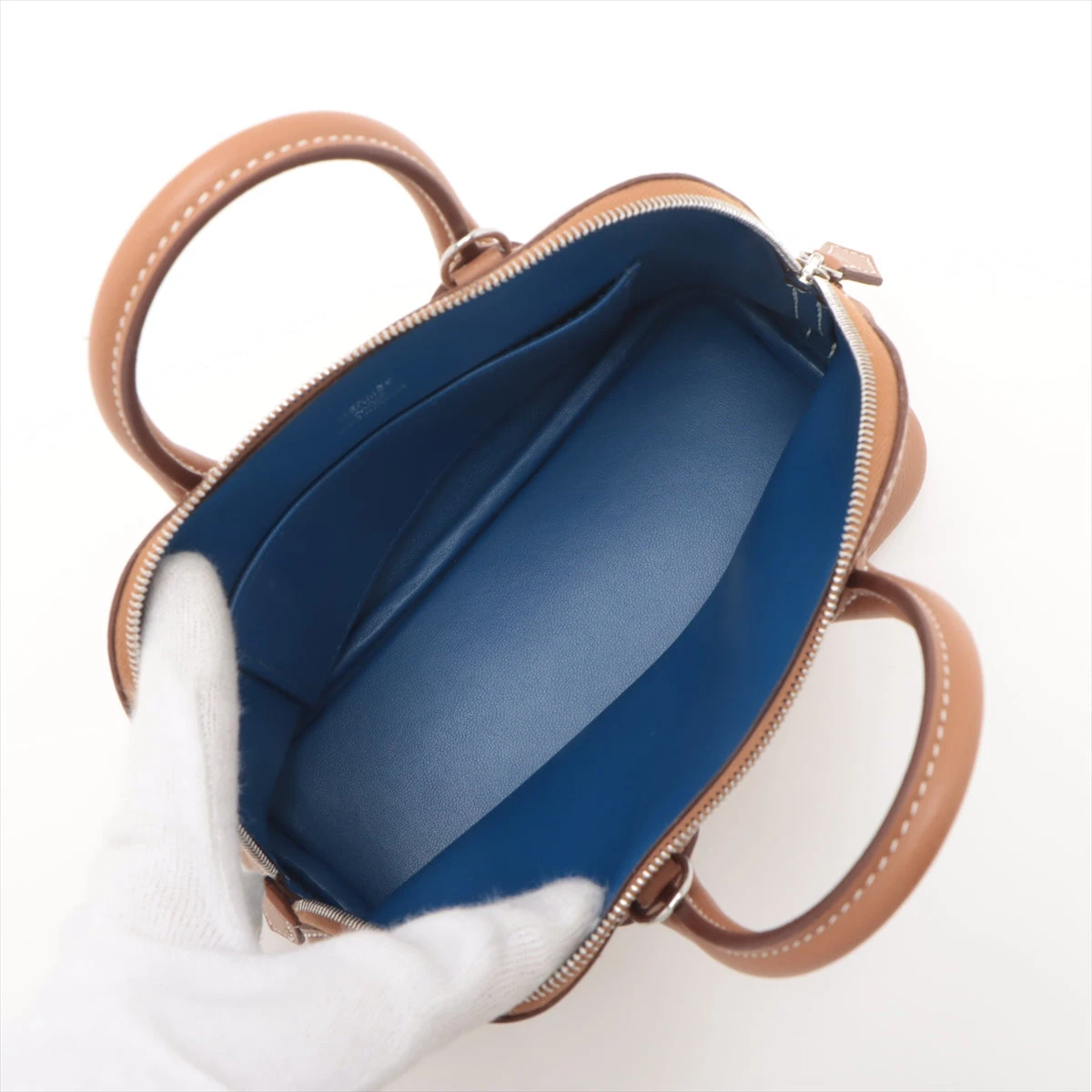 エルメス ボリード1923 ミニ18 B刻印 SV金具エバーカラーショルダー