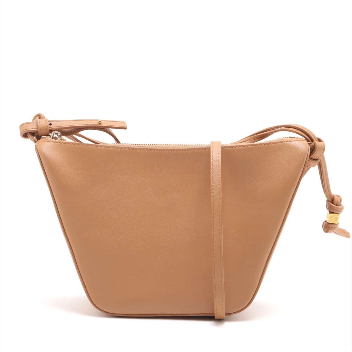 希少】LOEWE ホーボー キャンバス レザー ショルダーバッグ