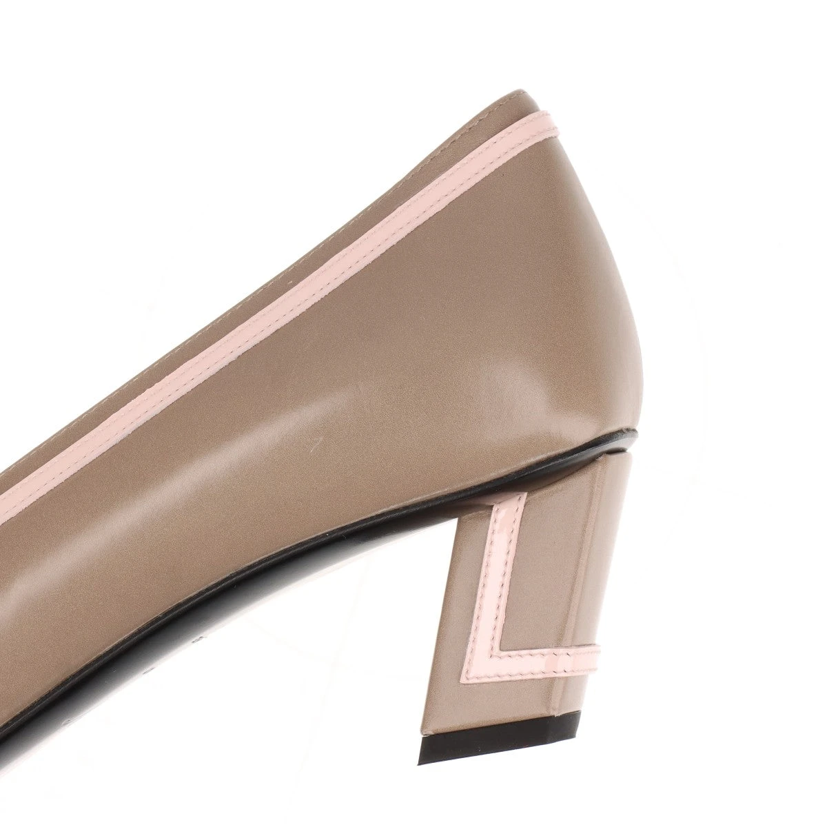 ロジェ ヴィヴィエ ベル ヴィヴィエ レザー×パテント パンプス