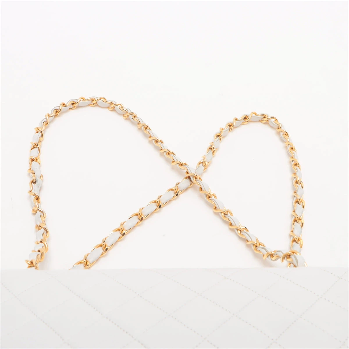 【超美品】 シャネル マトラッセ 25 ダブルフラップ ダブルチェーン #82 CHANEL シャネル マトラッセ 25 ダブルフラップ チェーン