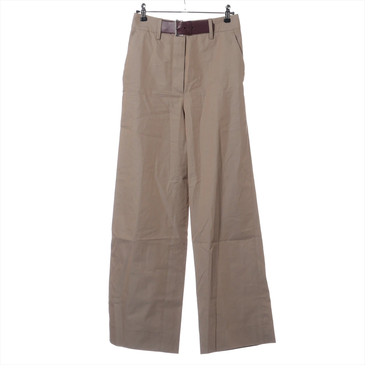 中古・古着通販】PRADA (プラダ) プレート付 ワイドパンツ