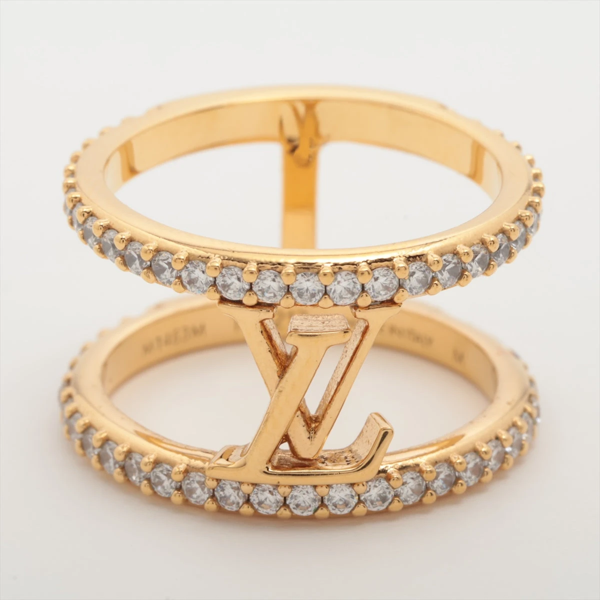 ヴィトン M1463M リング LV アイコニック ストラス TE4213