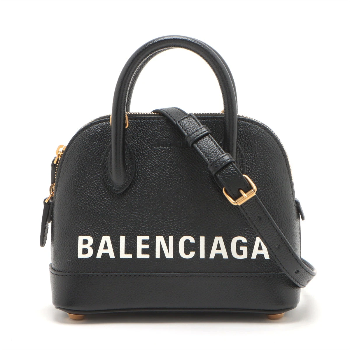 バレンシアガ ビルトップハンドルXXS レザー 2WAYハンドバッグ
