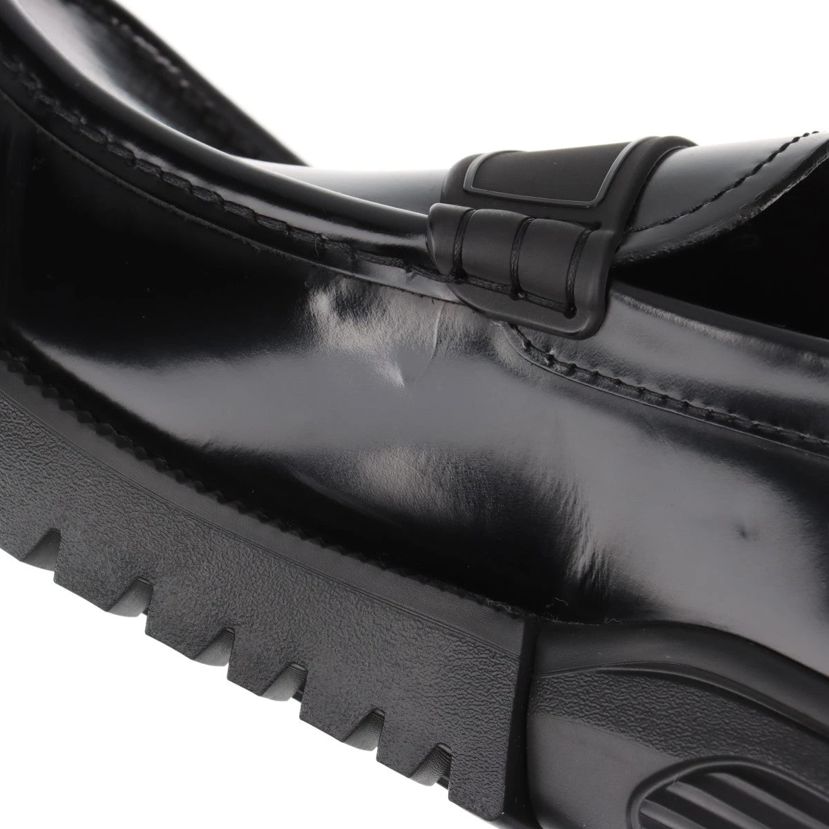 ディオール Dior Combat 24AW レザー ローファー 40 メンズ