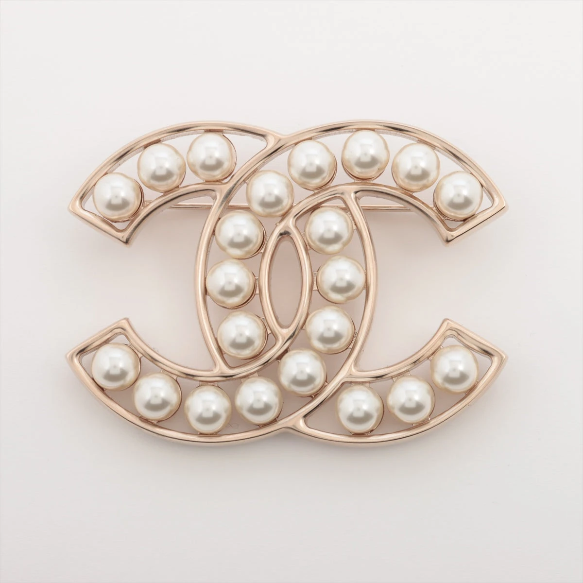CHANELシャネルブローチ⭐︎美品 今日特価】CHANEL シャネル 22 年 金色麦穂ダイヤブローチ