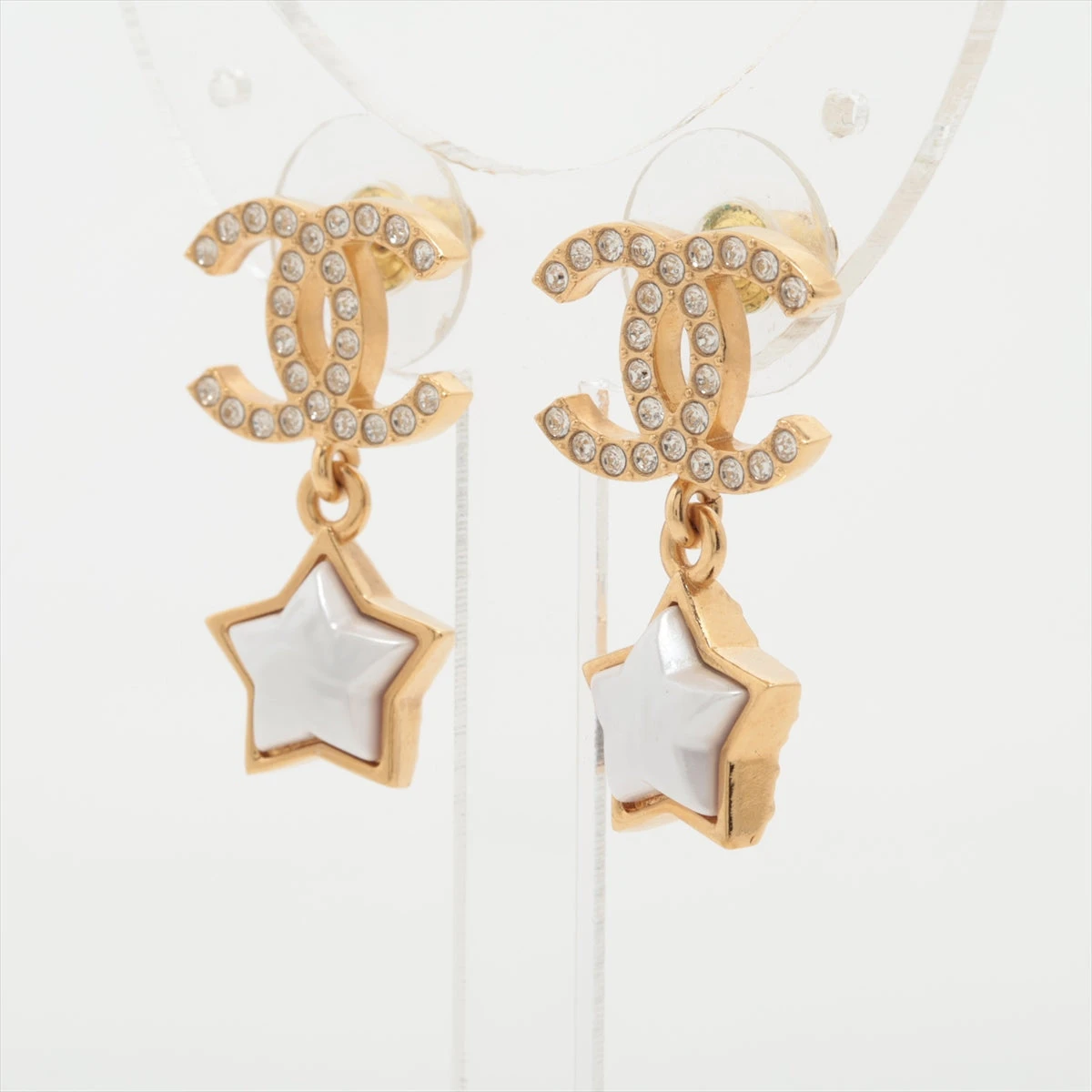 ☆新品☆A24 CHANEL シャネル CCマーク パールピアス ゴールド CHANEL