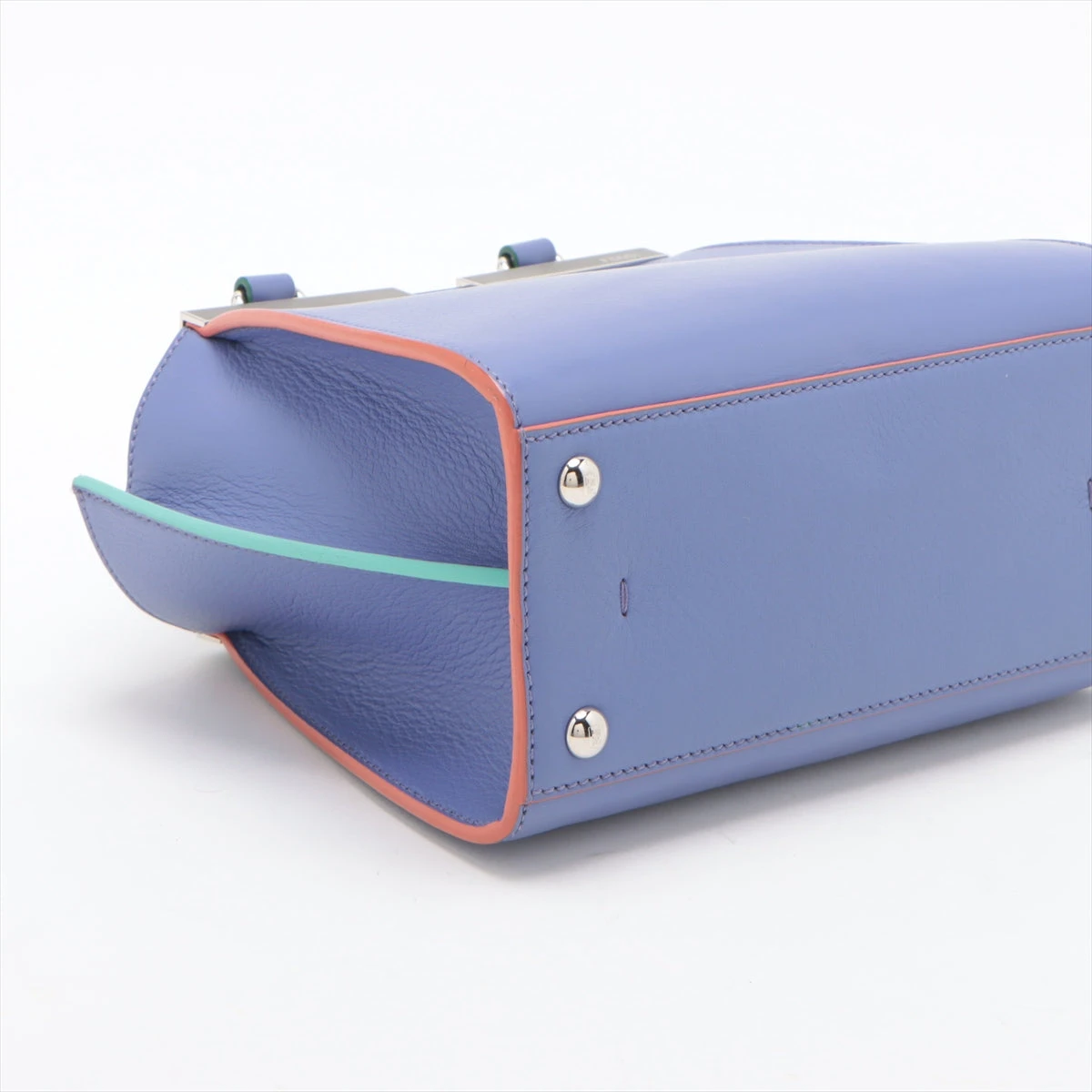 フェンディ プチトロワジュール レザー 2WAYハンドバッグ