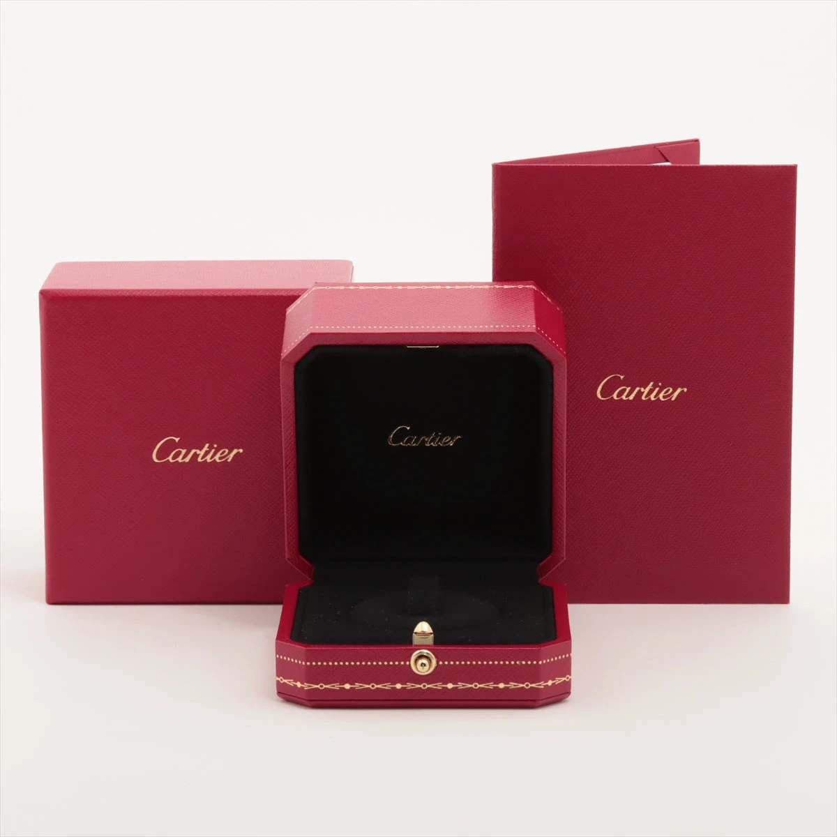 Cartier☆カルティエ　トリニティリング 750YG/WG/PG 53号　箱 カルティエ トリニティ リング 750(YG×PG×WG) 8.0g 53 CRB4052753