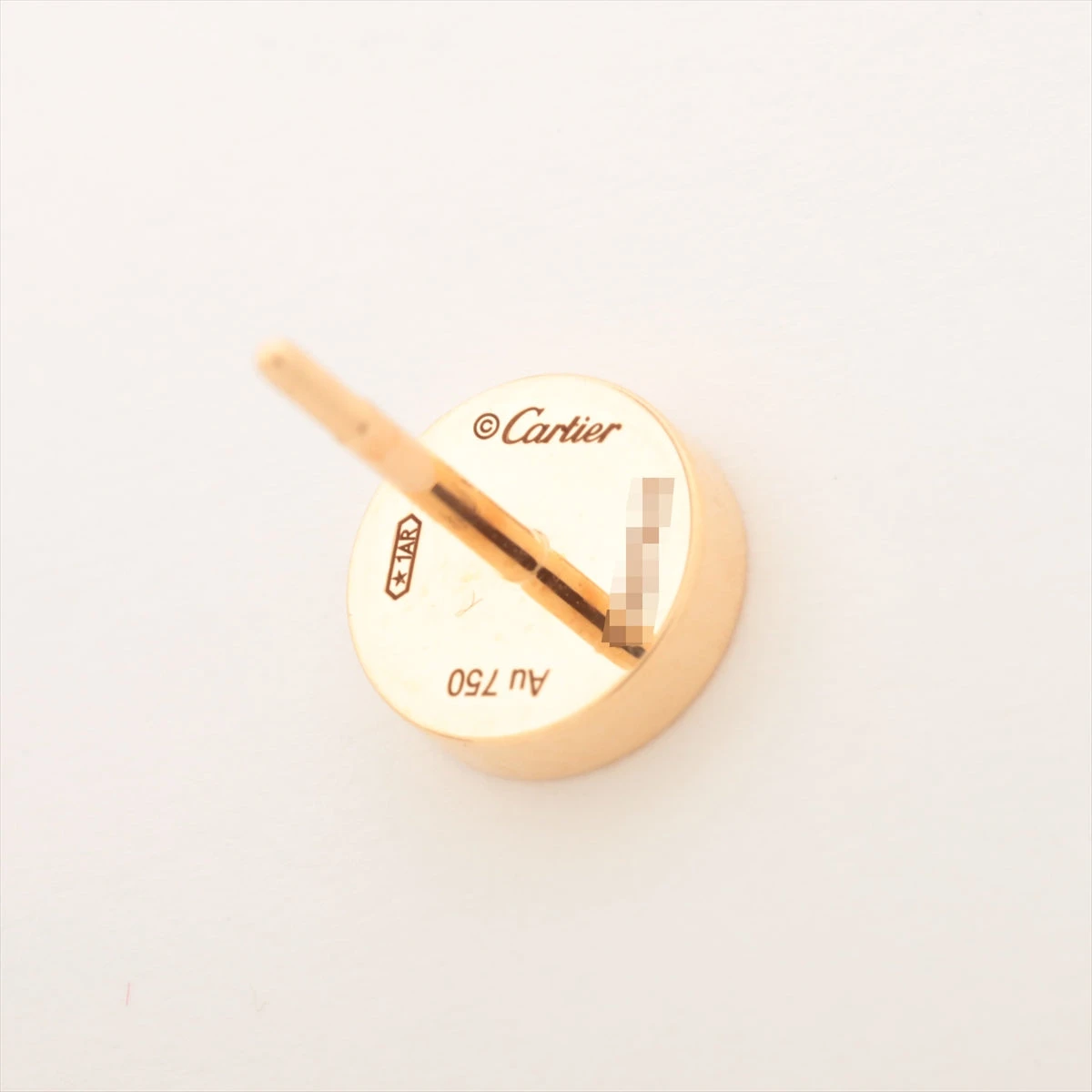 カルティエ ラブ シングルピアス 新品、未使用 ラブ シングル ピアス[B8301422] Love Single Earrings