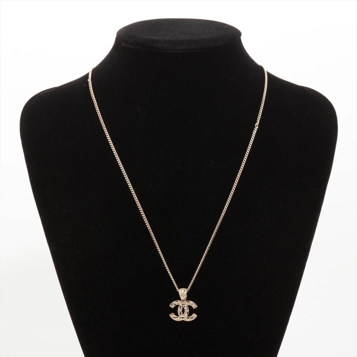 シャネル ココマーク A13B ネックレス GP ゴールド A3326481