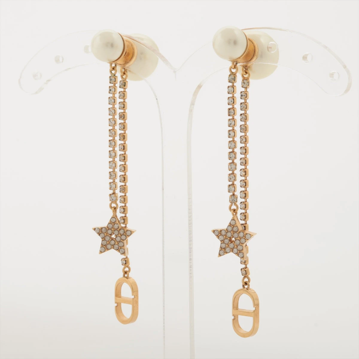新品】Dior ゴールド ピアス(両耳用)