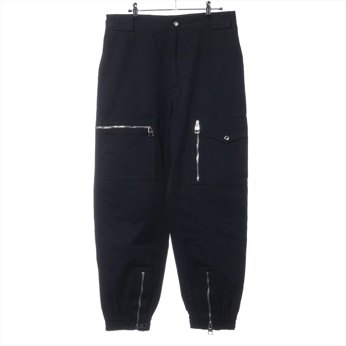 アレキサンダーマックイーン コットン パンツ 48 メンズ ブラック