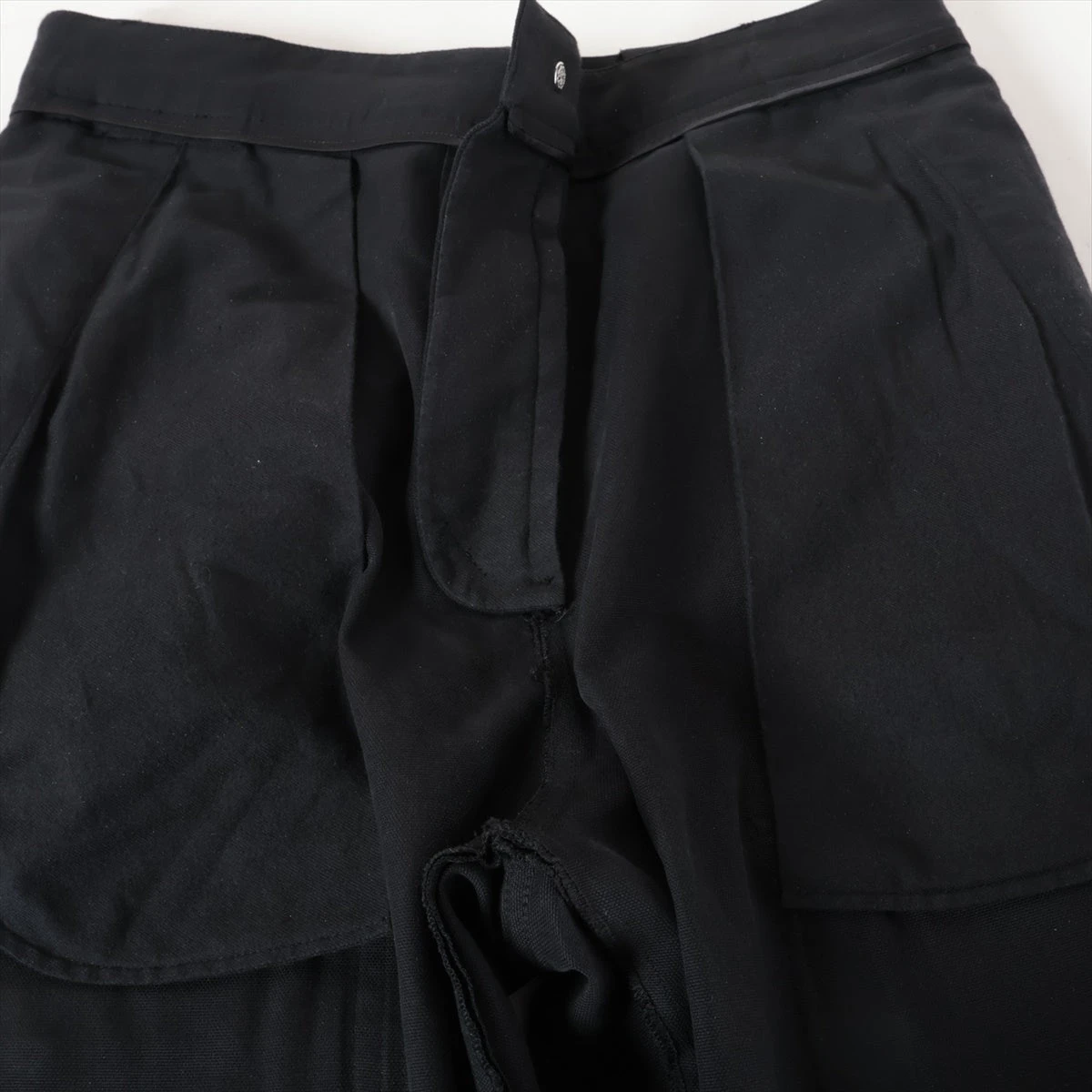 アレキサンダーマックイーン コットン パンツ 48 メンズ ブラック