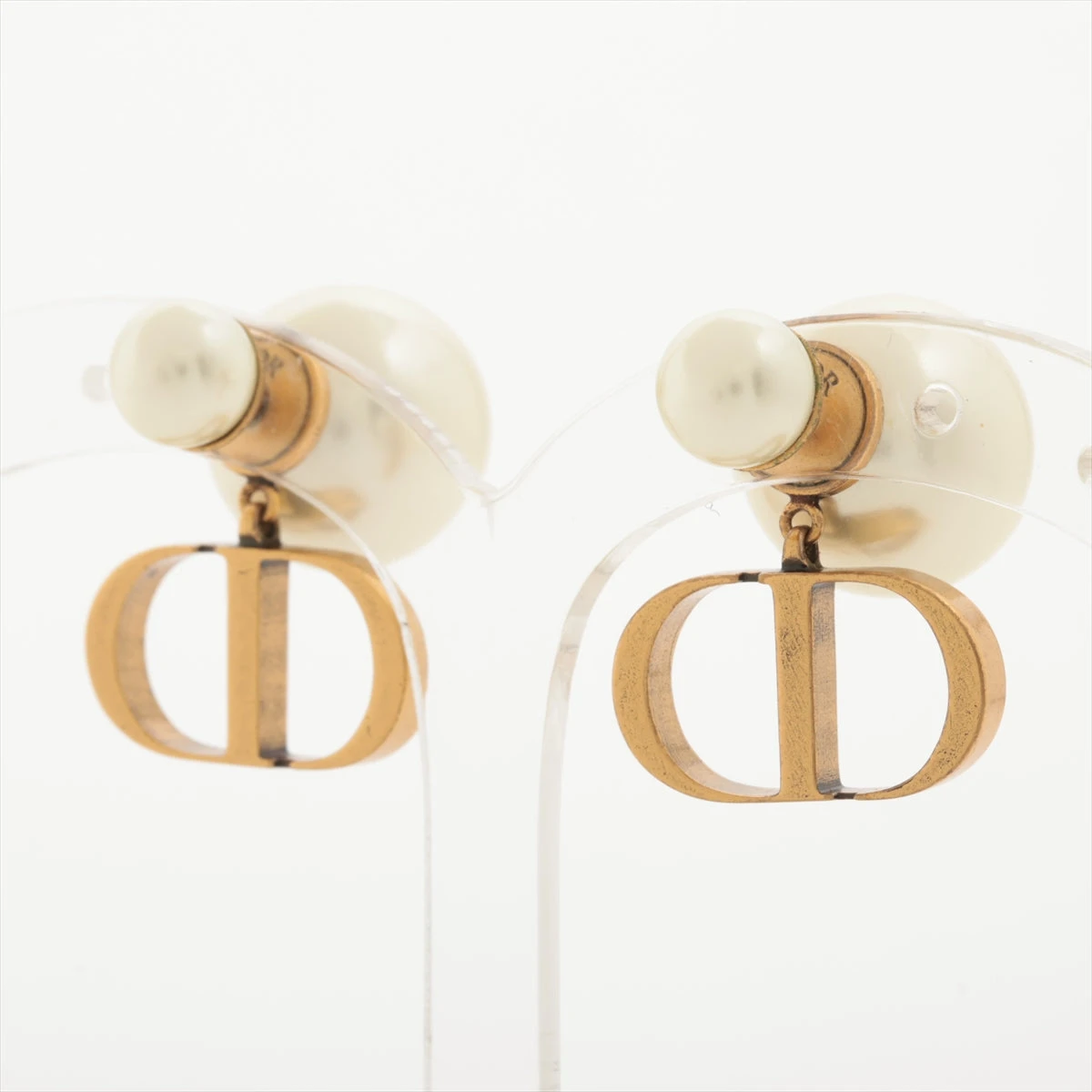 Dior パール付きトライバルピアス　両耳 ディオール Dior Tribales ディオール トライバル ピアス(両耳用