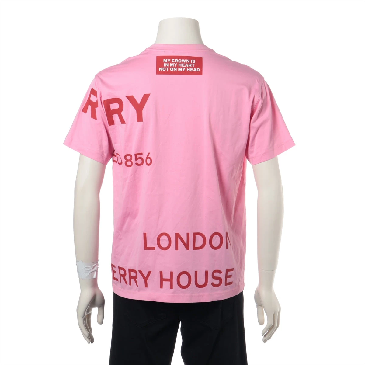 BURBERRY◆Tシャツ/XS/コットン/ピンク Burberry Logo Print Cotton T-shirt in Alabaster Pink | eBay
