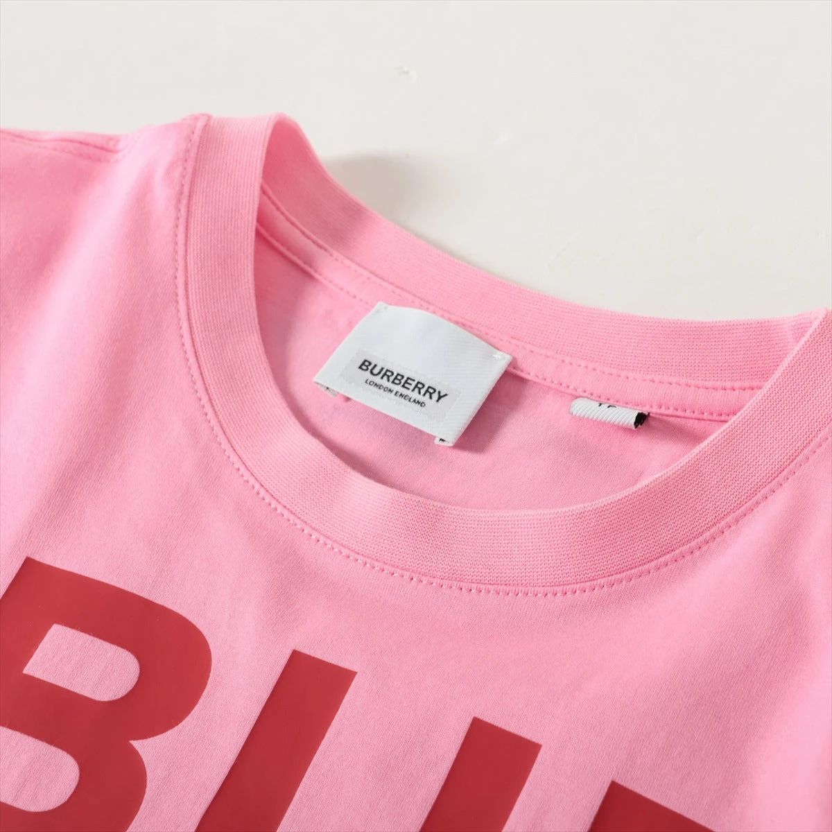 バーバリー ホースフェリー コットン Tシャツ XS メンズ ピンク