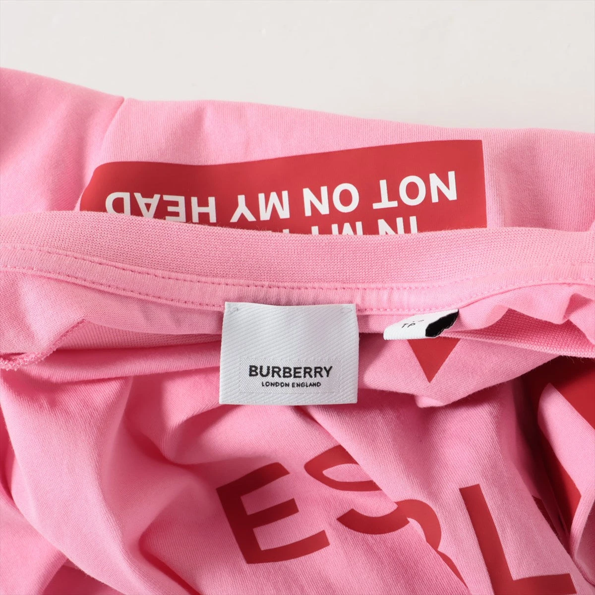 美品 バーバリー Tシャツ ホースフェリー ピンク XXS M相当 ストレッチ Burberry バーバリー ホースフェリー Tシャツ - メルカリ