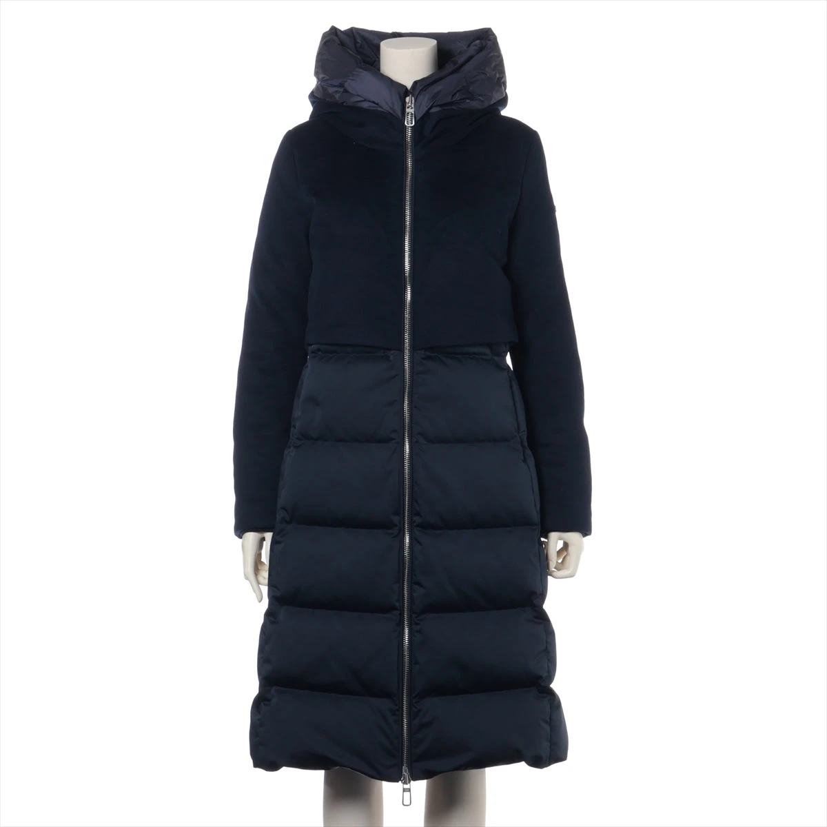 DUNO CECILE PRATO MEST 551 ドッキングダウンコート 黒 DUNO CECILE PRATO MEST 551 ドッキングダウンコート 黒 DUNO CECILE