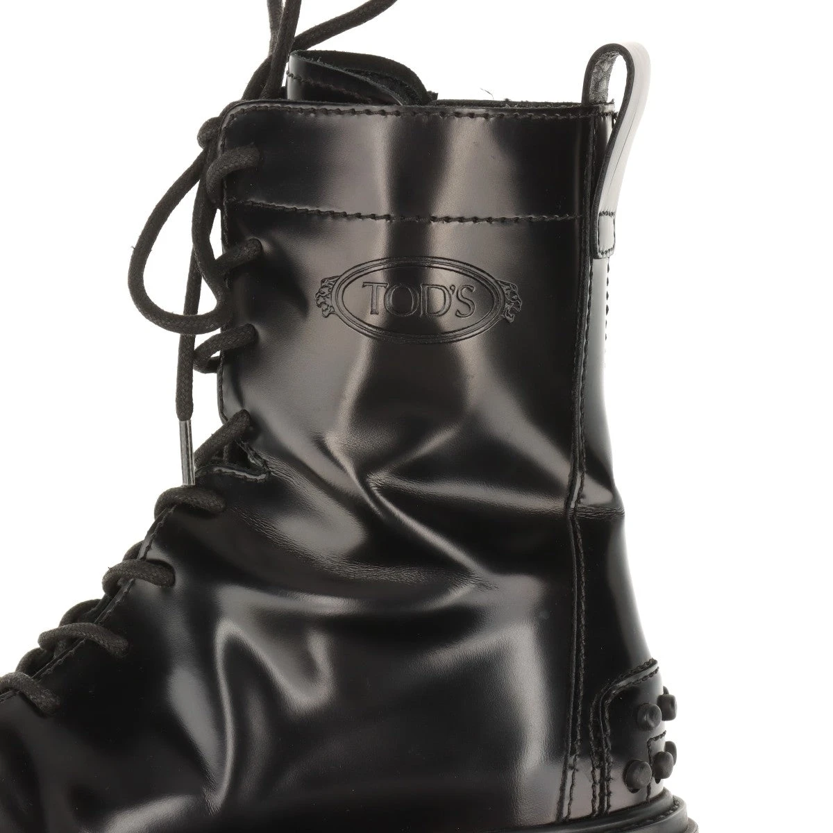 トッズ ブーツ ブラック 黒 37 TOD'S/ トッズ サイドゴアショート