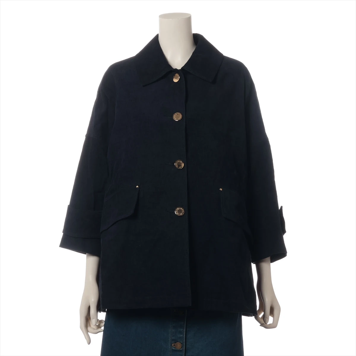 新品同様✨　マッキントッシュ　ダブル　ピーコート　中綿　肉厚　ウール　ネイビー 新品 MACKINTOSH マッキントッシュ ハンビー ダブル
