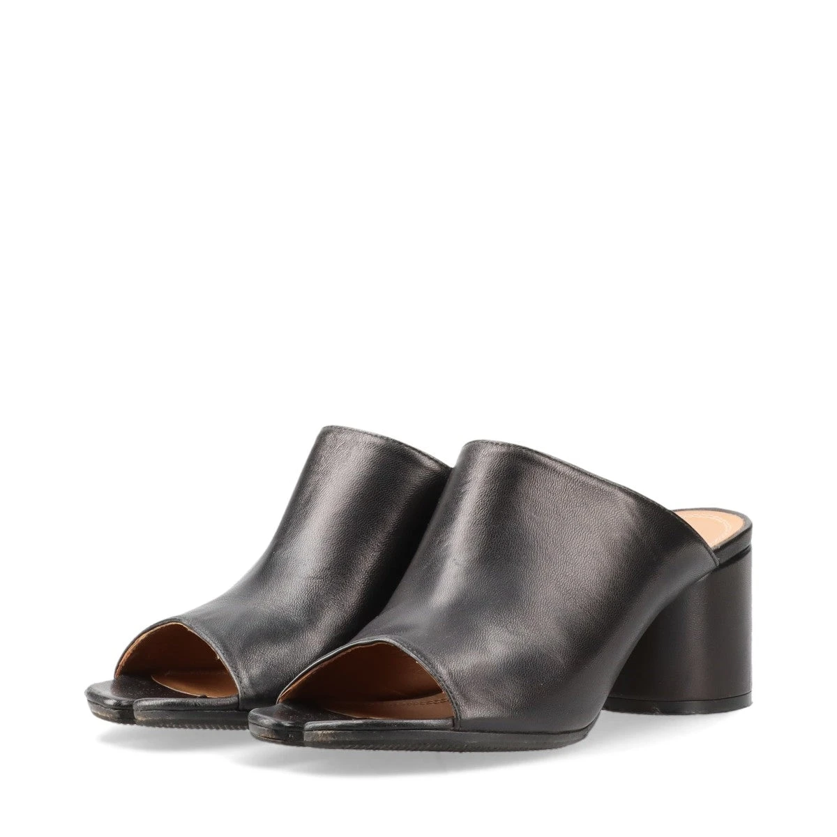 MaisonMargiela【関税送料込】Tabi レザーミュール 10mm Maison Margiela MAISON MARGIELA メゾンマルジェラ 22 ミュール