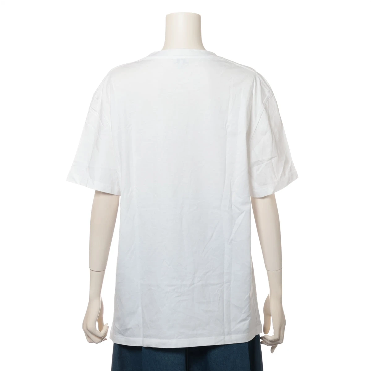 ロエベ アナグラム コットン Tシャツ M メンズ ホワイト H526Y22X99
