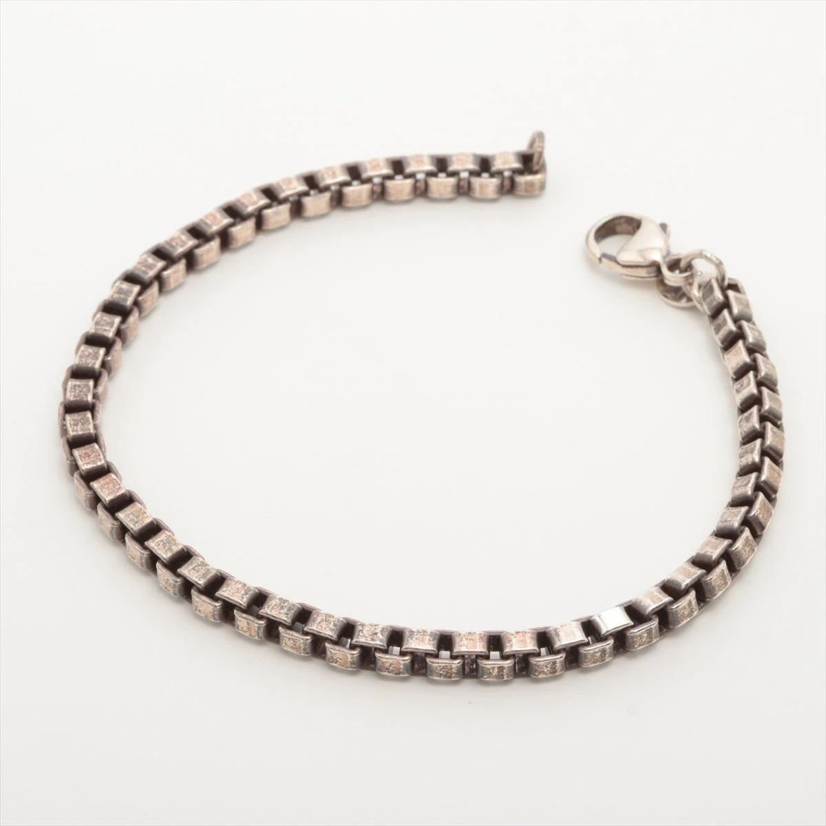 美品 TIFFANY/ティファニー ベネチアン ブレスレット ゴールド925 TIFFANY&Co. ティファニー ベネチアン ブレスレット シルバー925