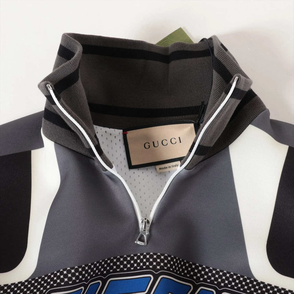 グッチ ポリエステル×ポリウレタン スウェット S メンズ ブラック