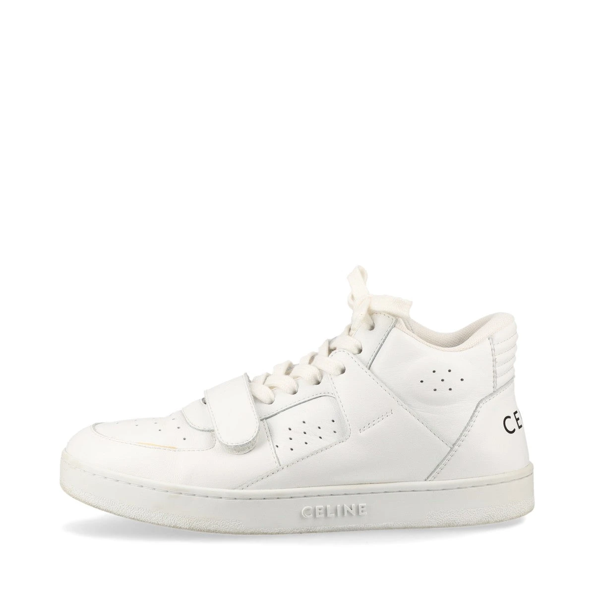 CELINE ホワイト レザースニーカー37