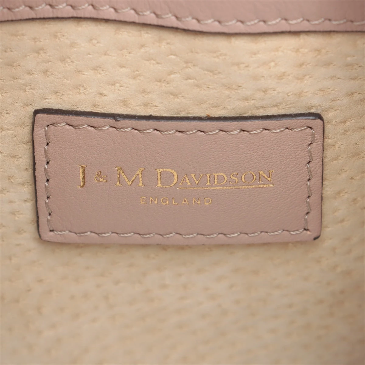 お気に入りの 極美品/付属品】J&M DAVIDSON オールレザー ピンク リベルタ バッグ