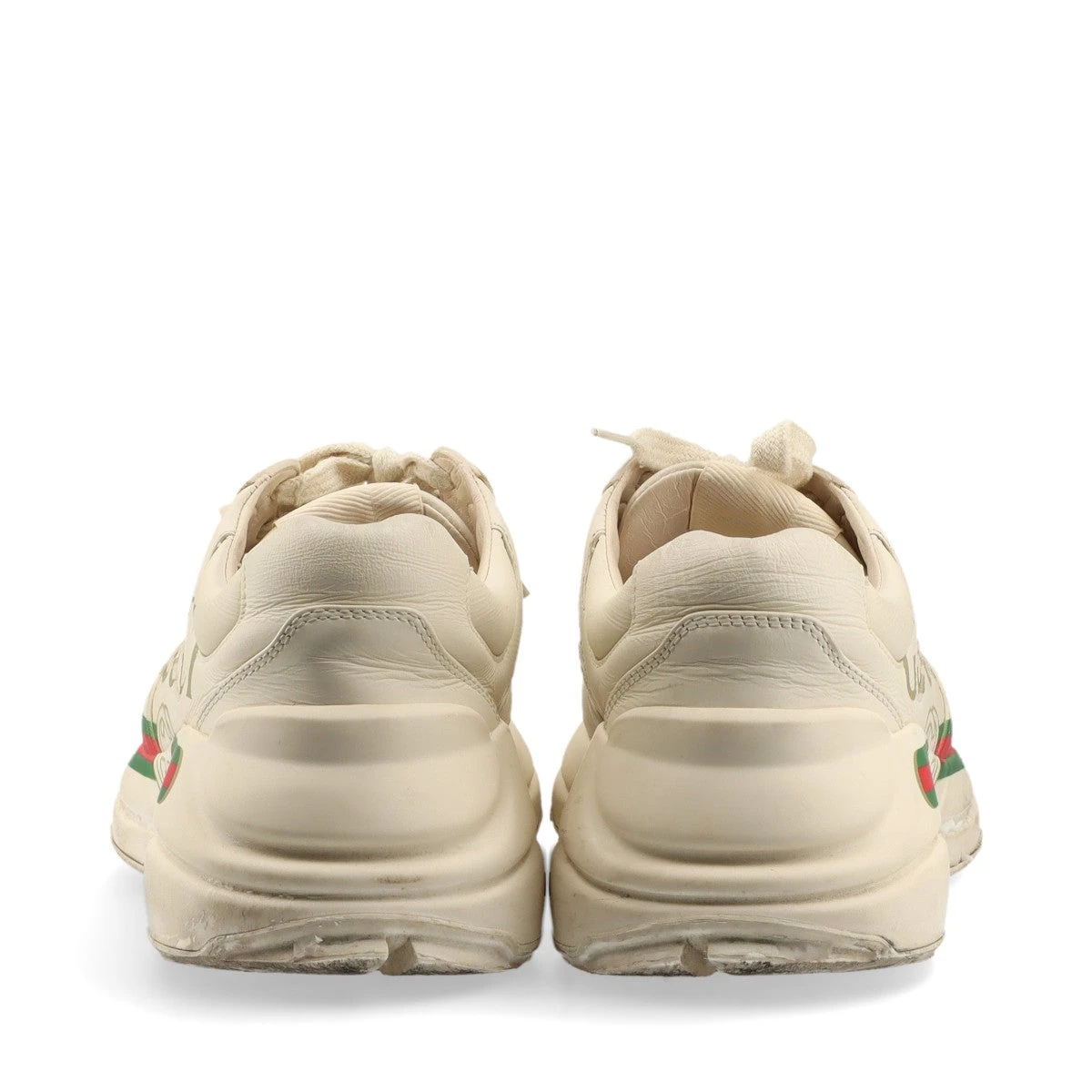 GUCCI グッチライトンアイボリー スニーカー トラB9