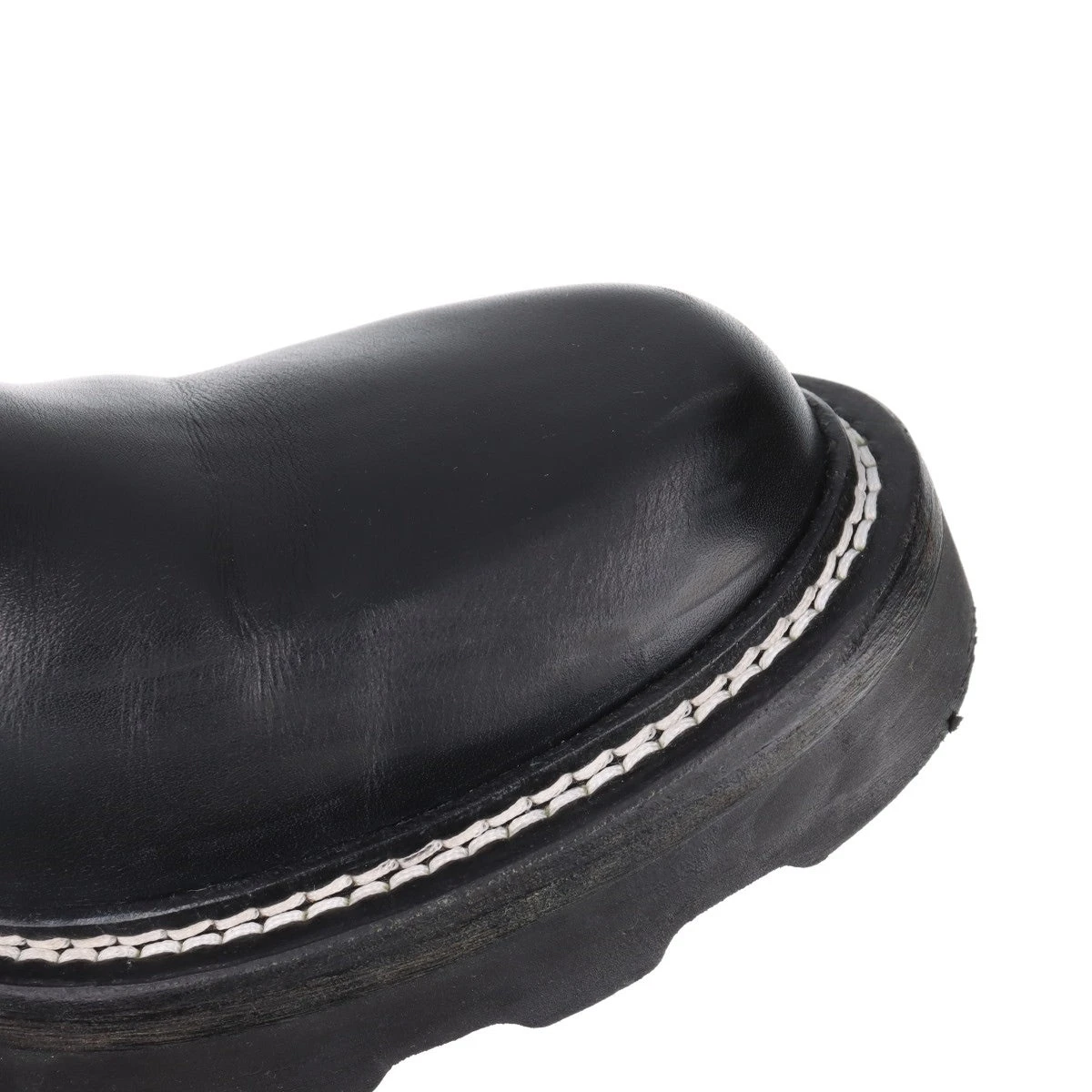 【美品】ヴィトン　LV ボブールライン　サイドゴア　ブーツ　モノグラム ヴィトン LVボブールライン 22年 PVC×レザー サイドゴアブーツ