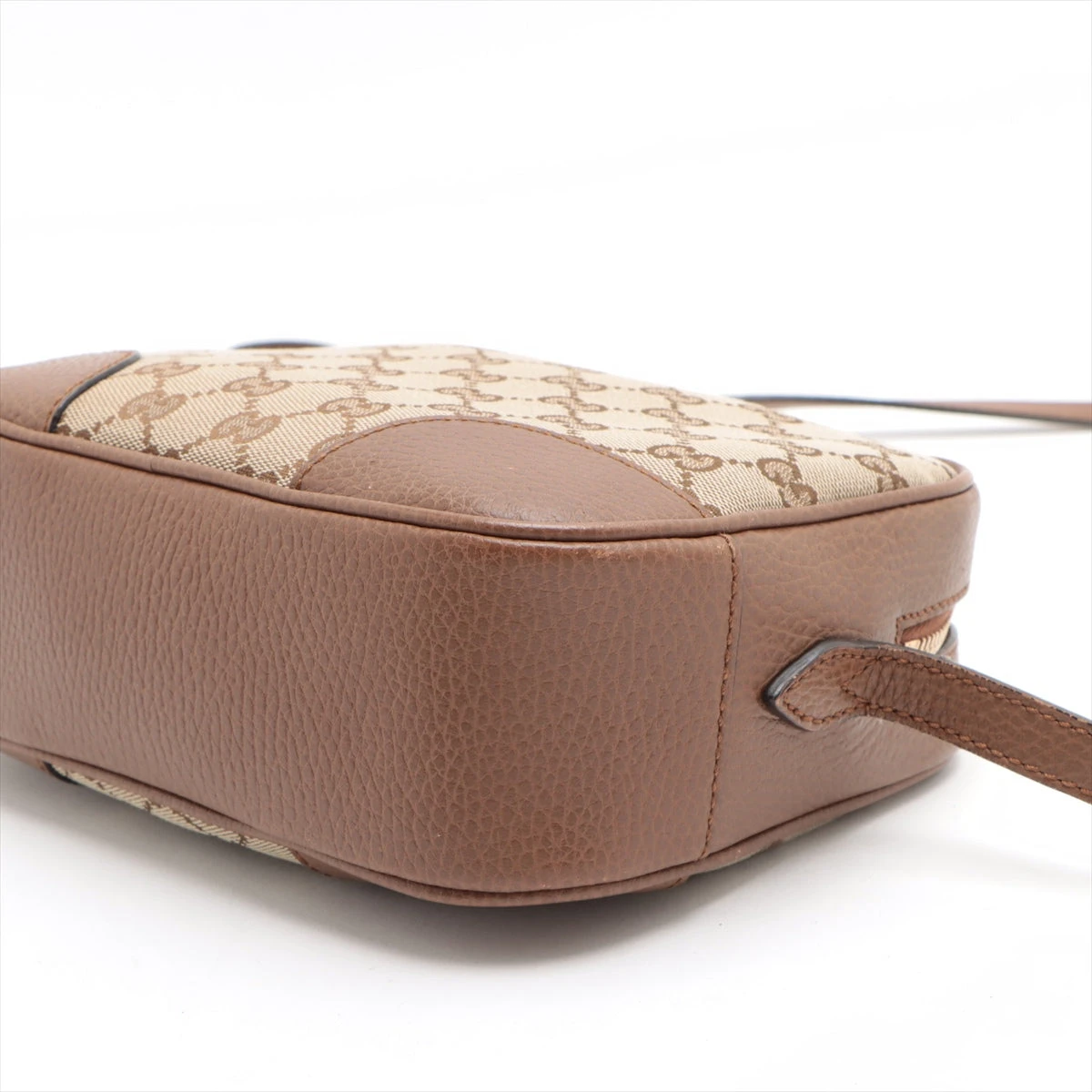 グッチ GGキャンバス キャンバス×レザー ショルダーバッグ