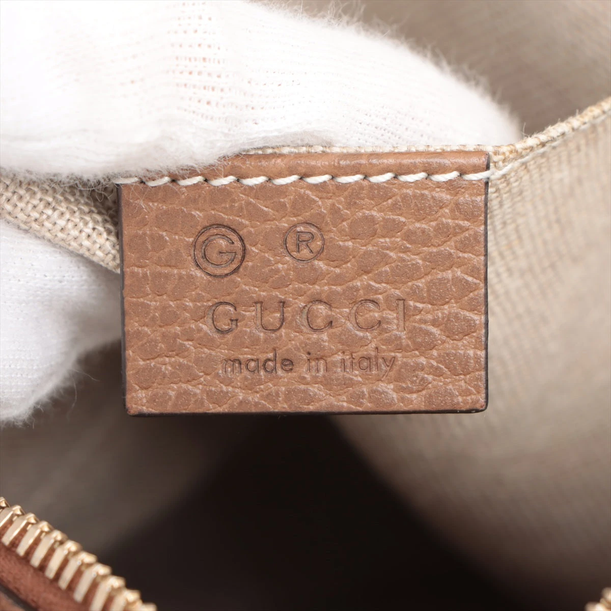 【GUCCI】ショルダーバッグ　GGキャンバス　ブラウン　A4 GUCCI グッチ ショルダーバッグ GGキャンバス ダークブラウン