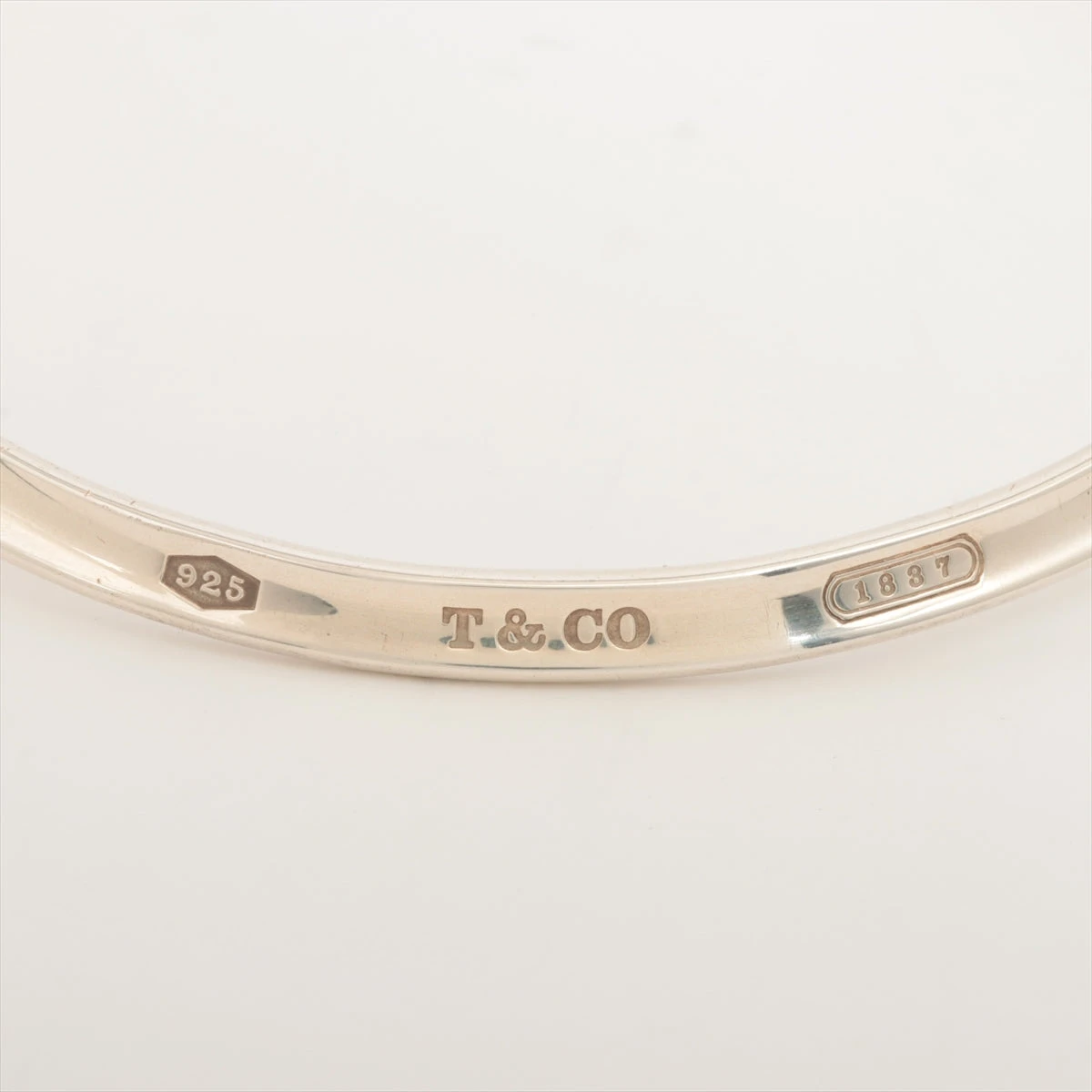 ティファニー ネックレス 1837 ナローバー シルバー925 全長45cm 美品 TIFFANY &Co ティファニー ネックレス 1837 ナローバー