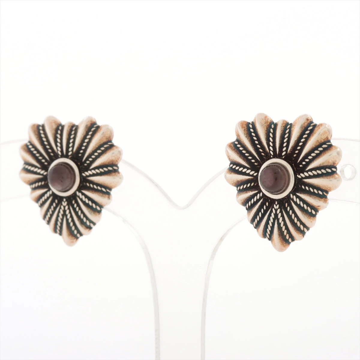 GUCCI ハートピアス 両耳用シルバー925