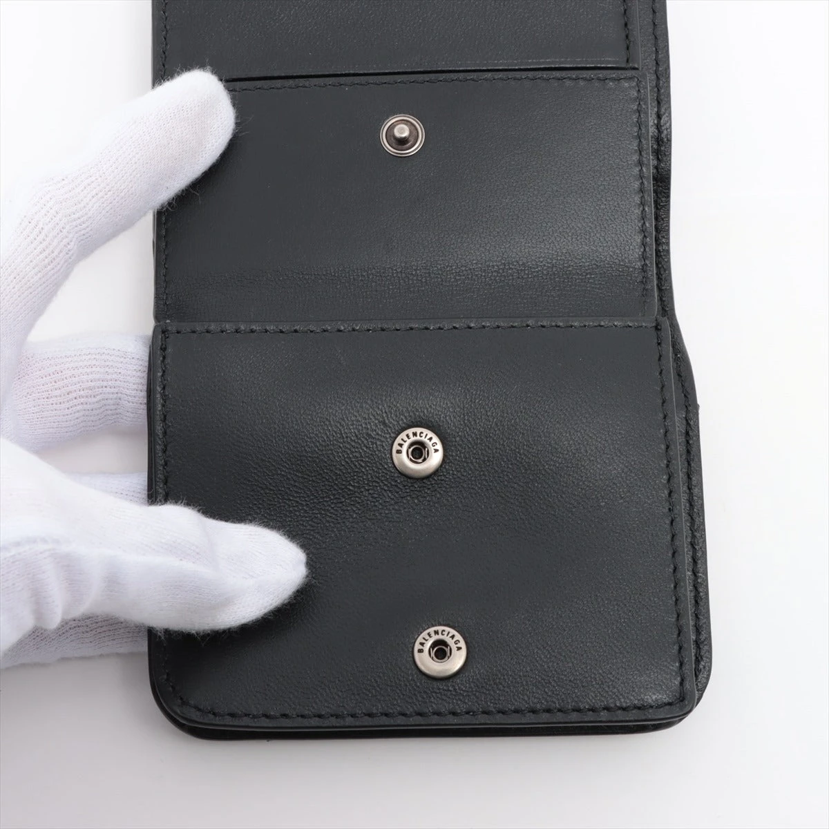 バレンシアガ コンパクト財布※追記あり BALENCIAGA バレンシアガ コンパクト財布 財布・小物 レザー