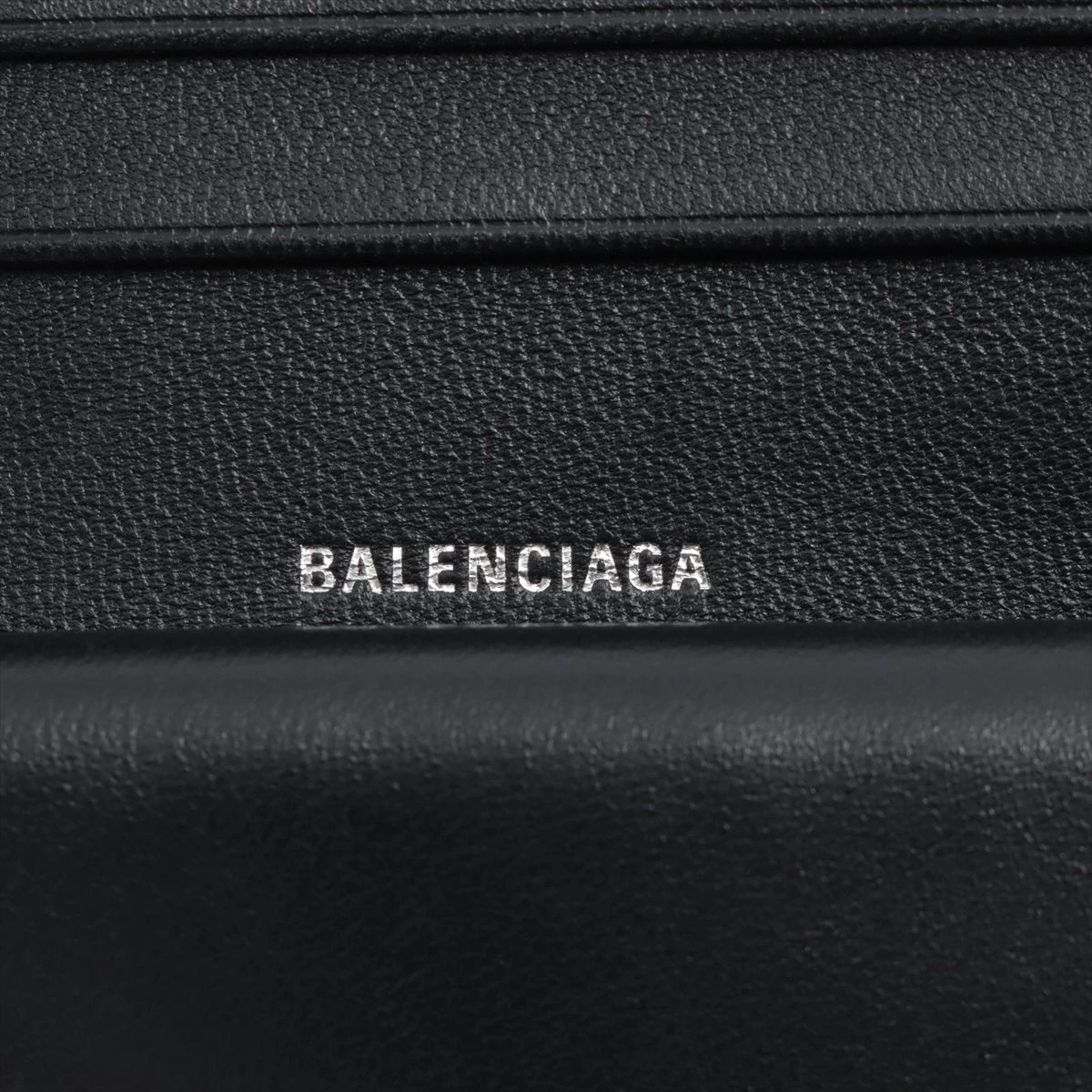 BALENCIAGA バレンシアガ BBロゴ コンパクトウォレット ブラック BB バレンシアガ （BALENCIAGA） BBロゴ Embossed Monogram