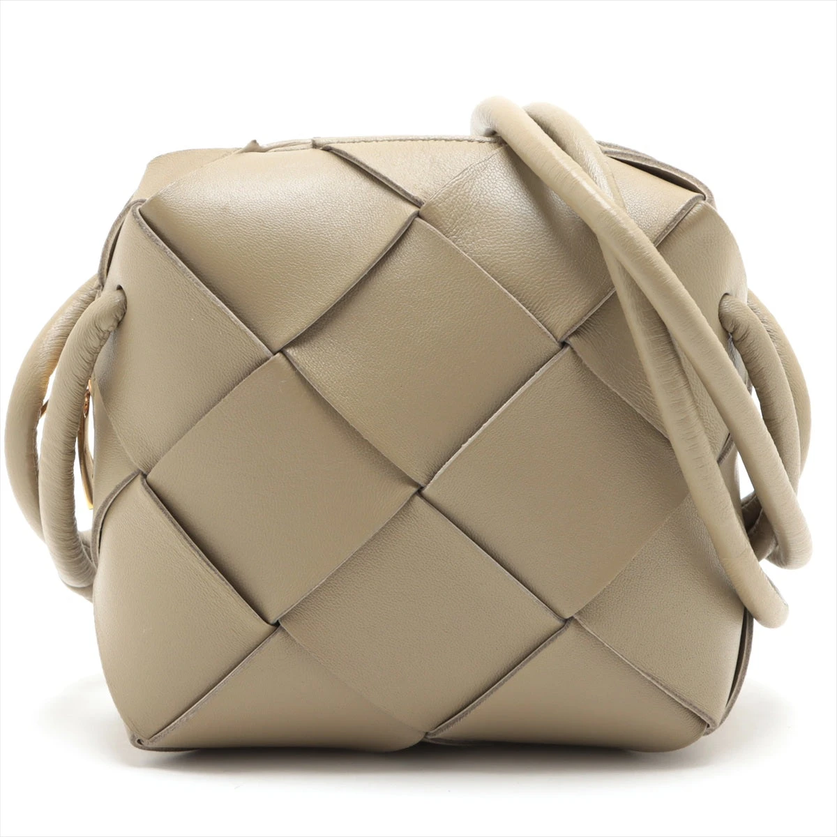 ボッテガヴェネタ マキシイントレチャート ミニ ループ レザー  