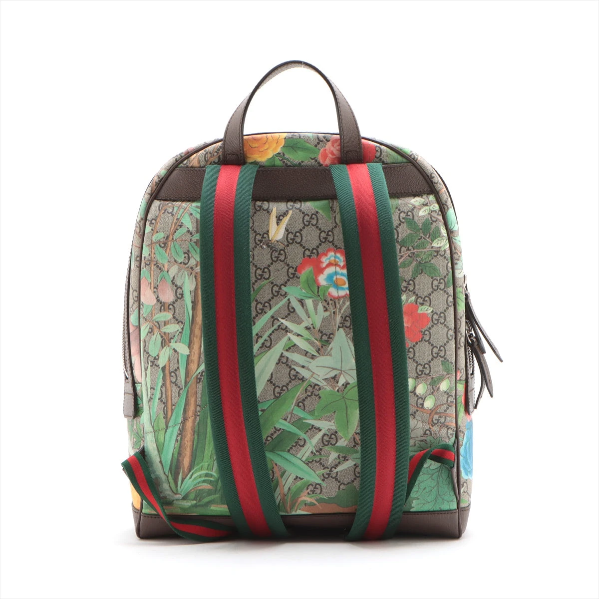 グッチ GGスプリーム PVC×レザー バックパック/リュック