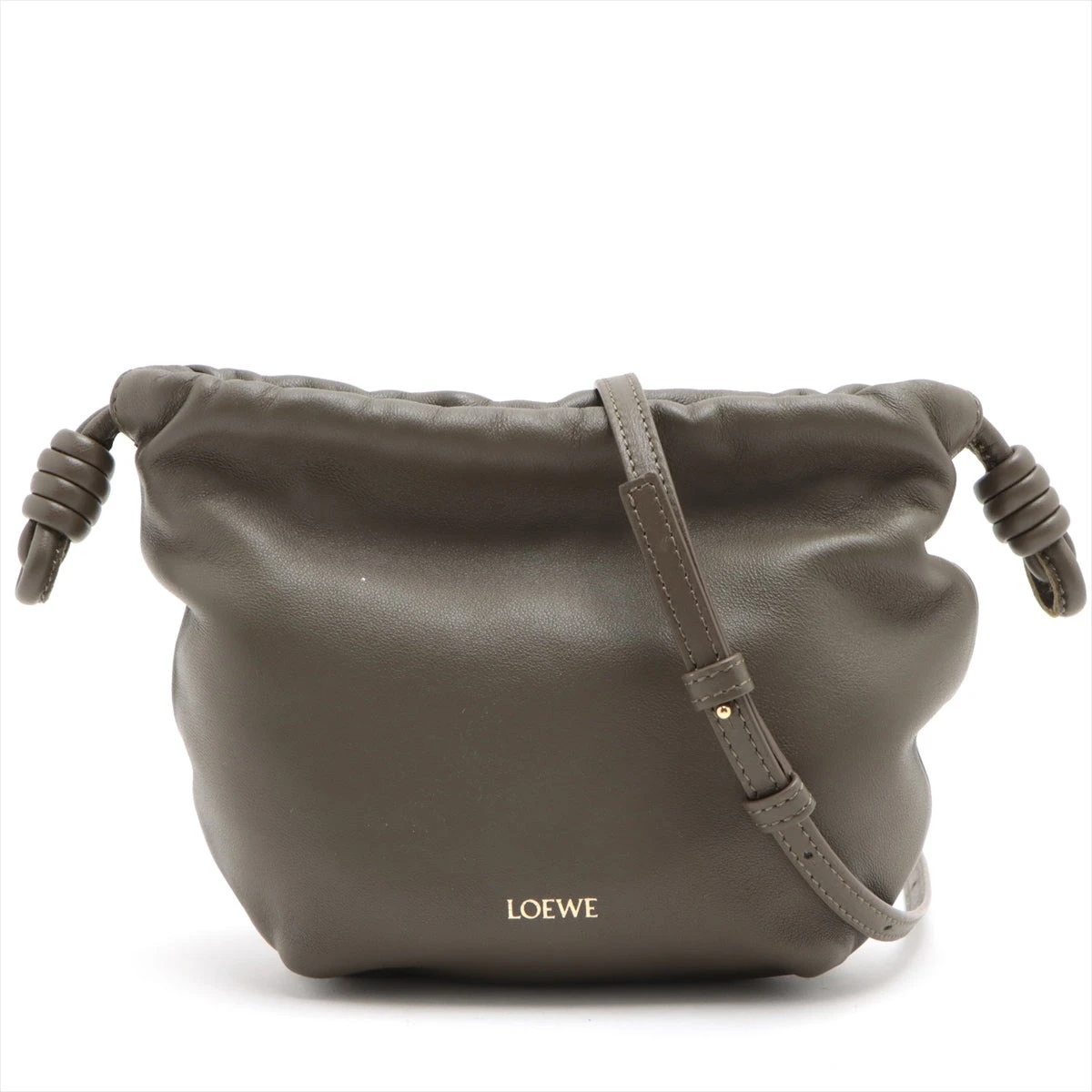 ロエベ フラメンコパースミニ  【Aランク】(中古) LOEWE ロエベ フラメンコ パース ミニ ハンドバッグ 3WAYショルダー