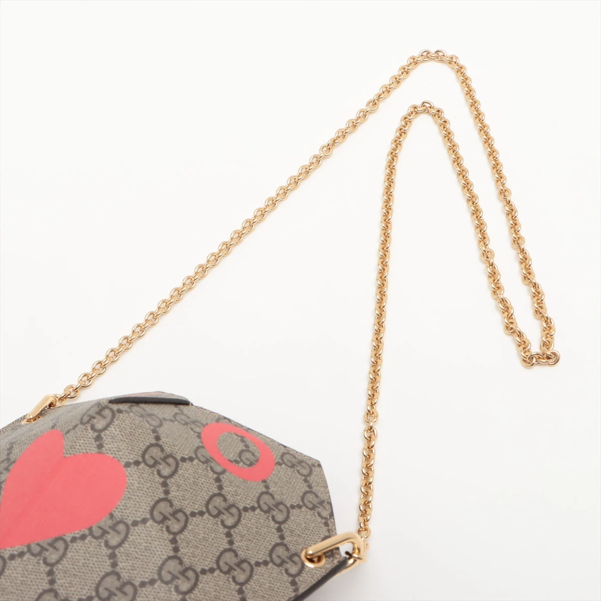 GUCCI スネーク ハート チェーンミニバッグ