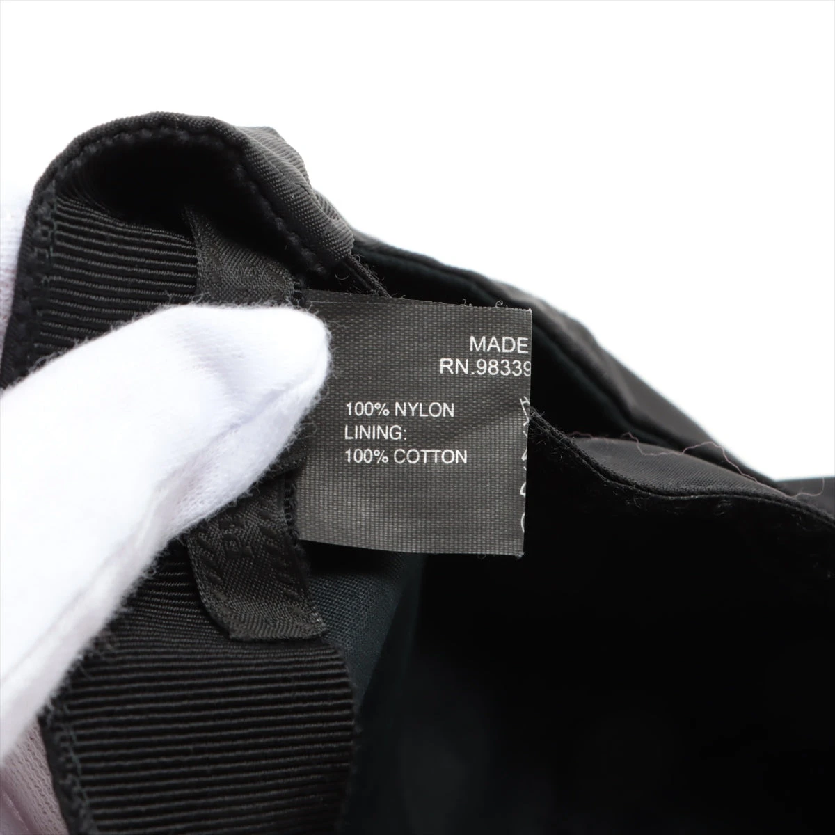 ◇プラダ◇コットン/トライアングルロゴ/キャップ/サイズ:S/ブランド/ブラック Amazon | [Prada] [プラダ] 帽子 キャップ リナイロン ベース