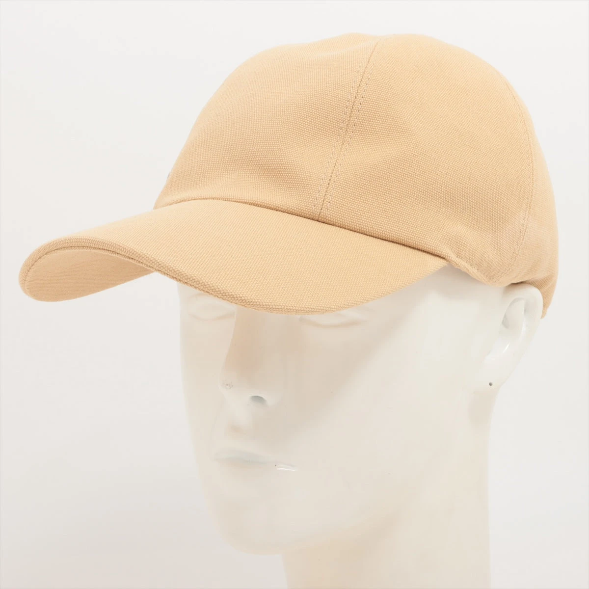 エルメス シーシェル キャップ 58 コットン ベージュ セレナ