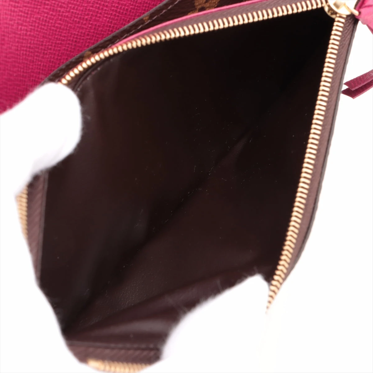美品❣ヴィトン モノグラム ポルトフォイユ エミリー フューシャ 長財布 ヴィトン モノグラム ポルトフォイユエミリー M60697 フューシャ
