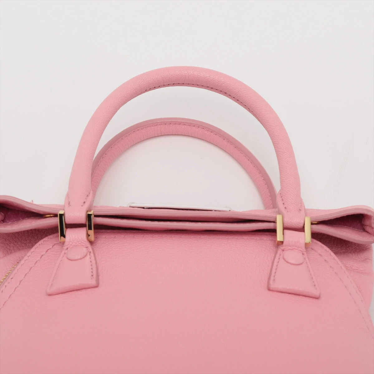 メゾンマルジェラ 5AC レザー 2WAYハンドバッグ ピンク A3338300｜中古