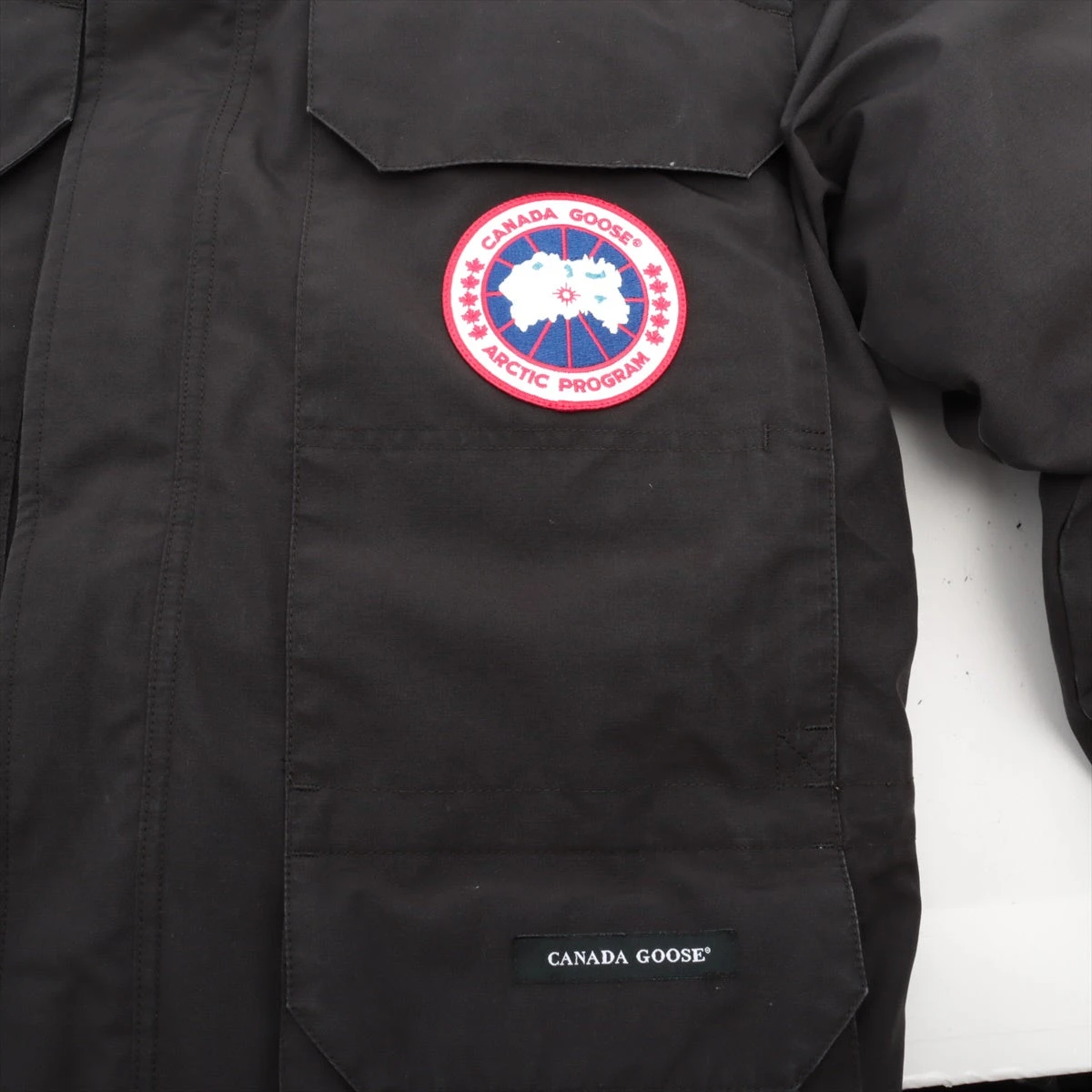 カナダグース EXPEDITION コットン×ポリエステル ダウンジャケット XS