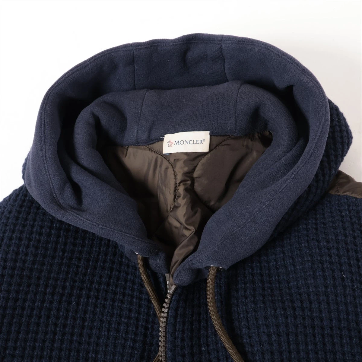 モンクレール MAGLIA 17年 コットン×ナイロン パーカー XL メンズ