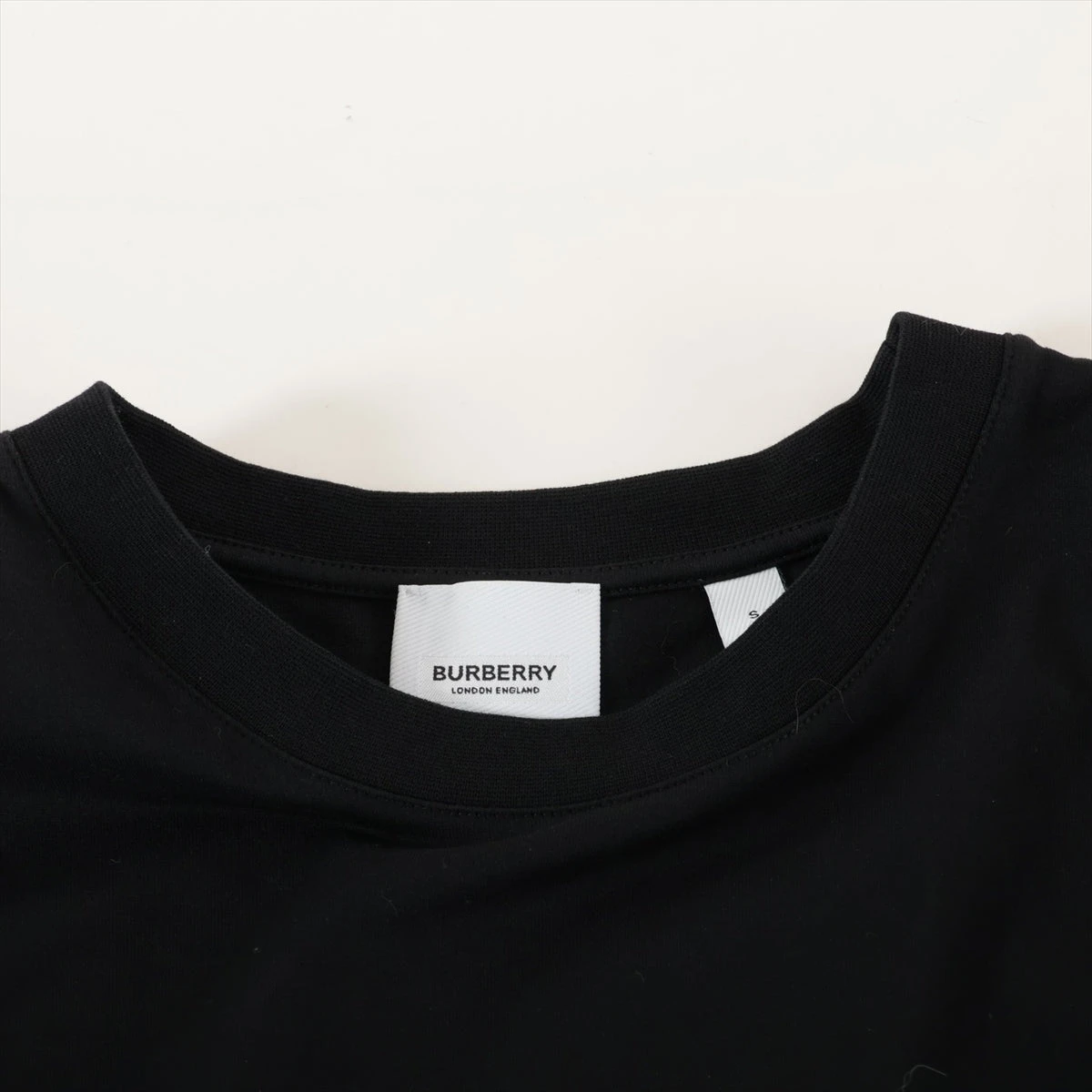 BURBERRY(バーバリー) / 半袖Tシャツ/XS/コットン/ブラック/無地