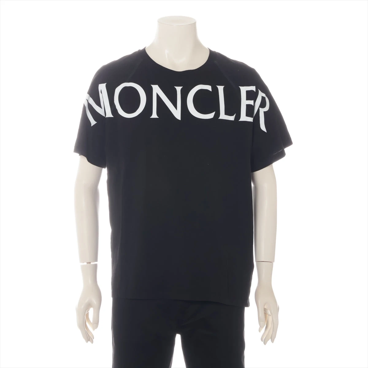 モンクレール 20年 コットン Tシャツ M メンズ ブラック G10918C7C510 